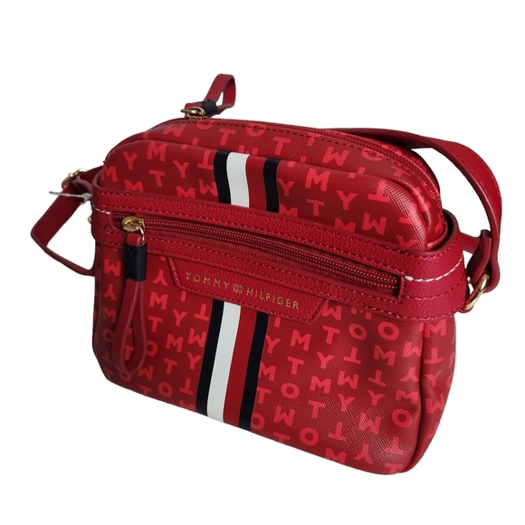 Tommy Hilfiger Crossbody Red Purse - Picture 4 of 6